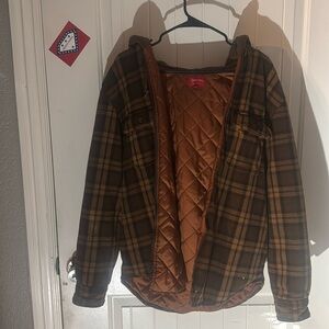 Supreme Brown bomber jacket